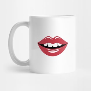 Red lips Mug